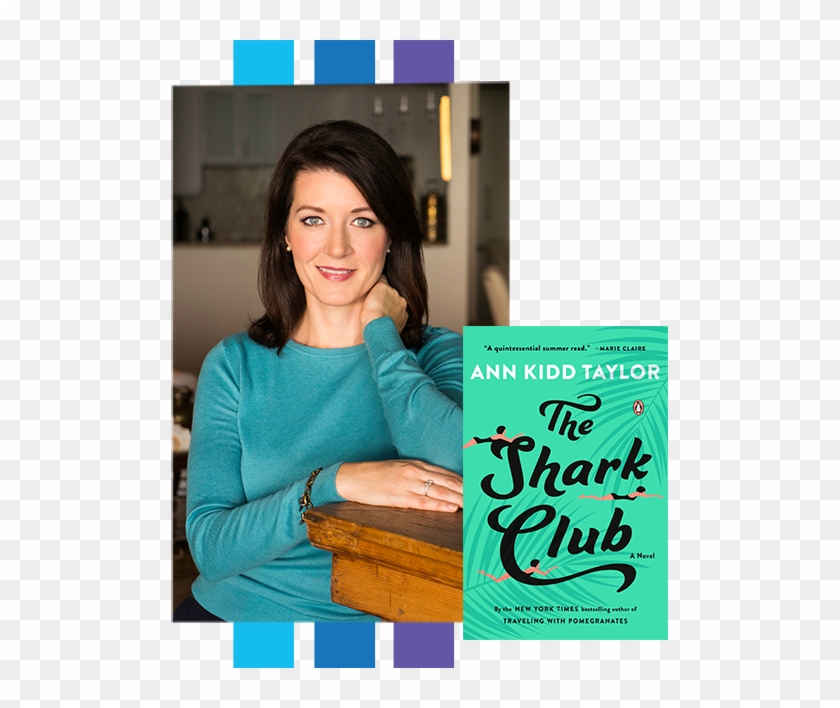 And, Lucky Readers, Author Ann Kidd Taylor Will Be - The Shark Club Clipart #5851512