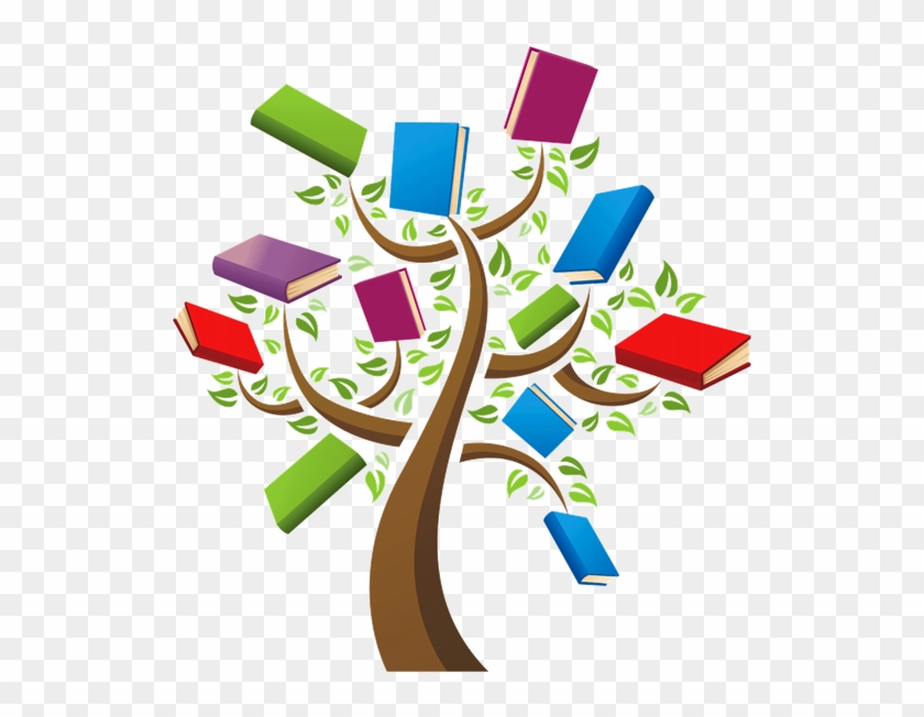 Anndee Taylor - Book Tree Clip Art - Png Download #5851654