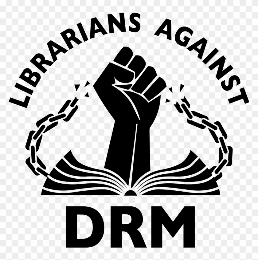 Librarians Against Drm Clipart #5851718