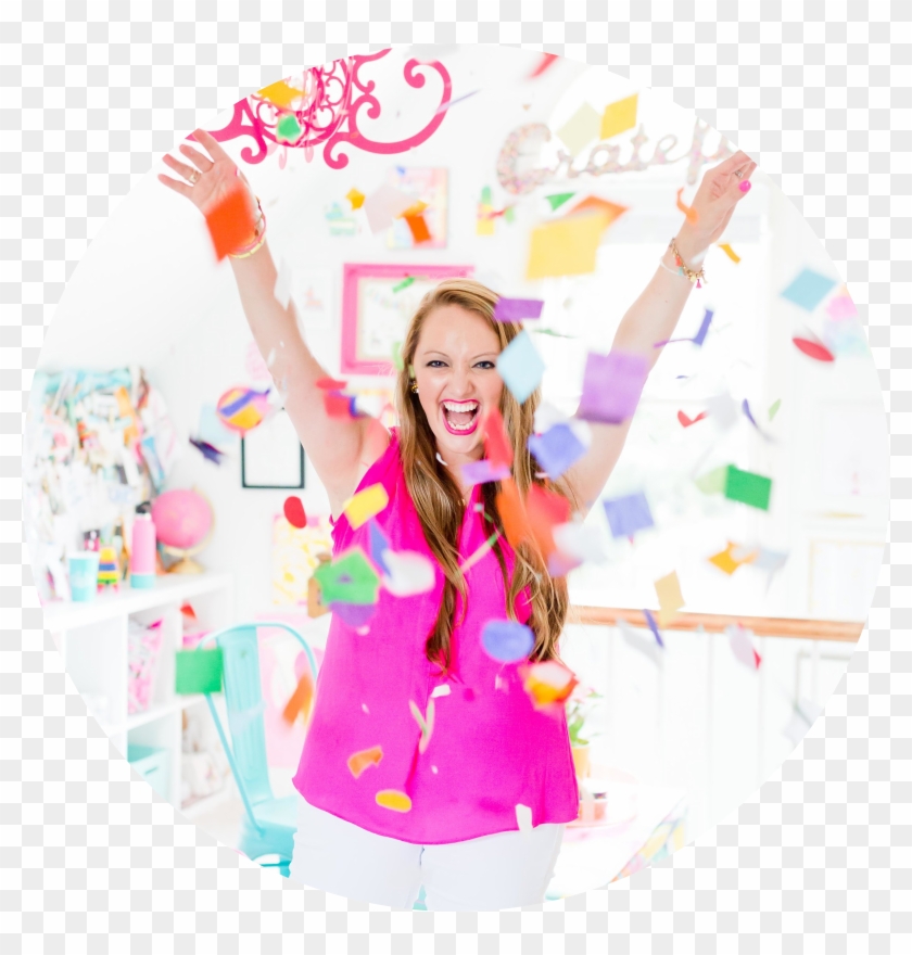 To Spread Happiness Through My Handwriting - Circle Clipart