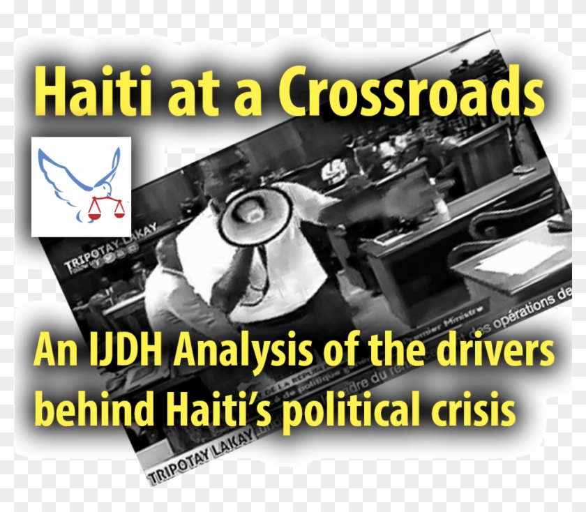 Haiti At A Crossroads - Flyer Clipart #5851972