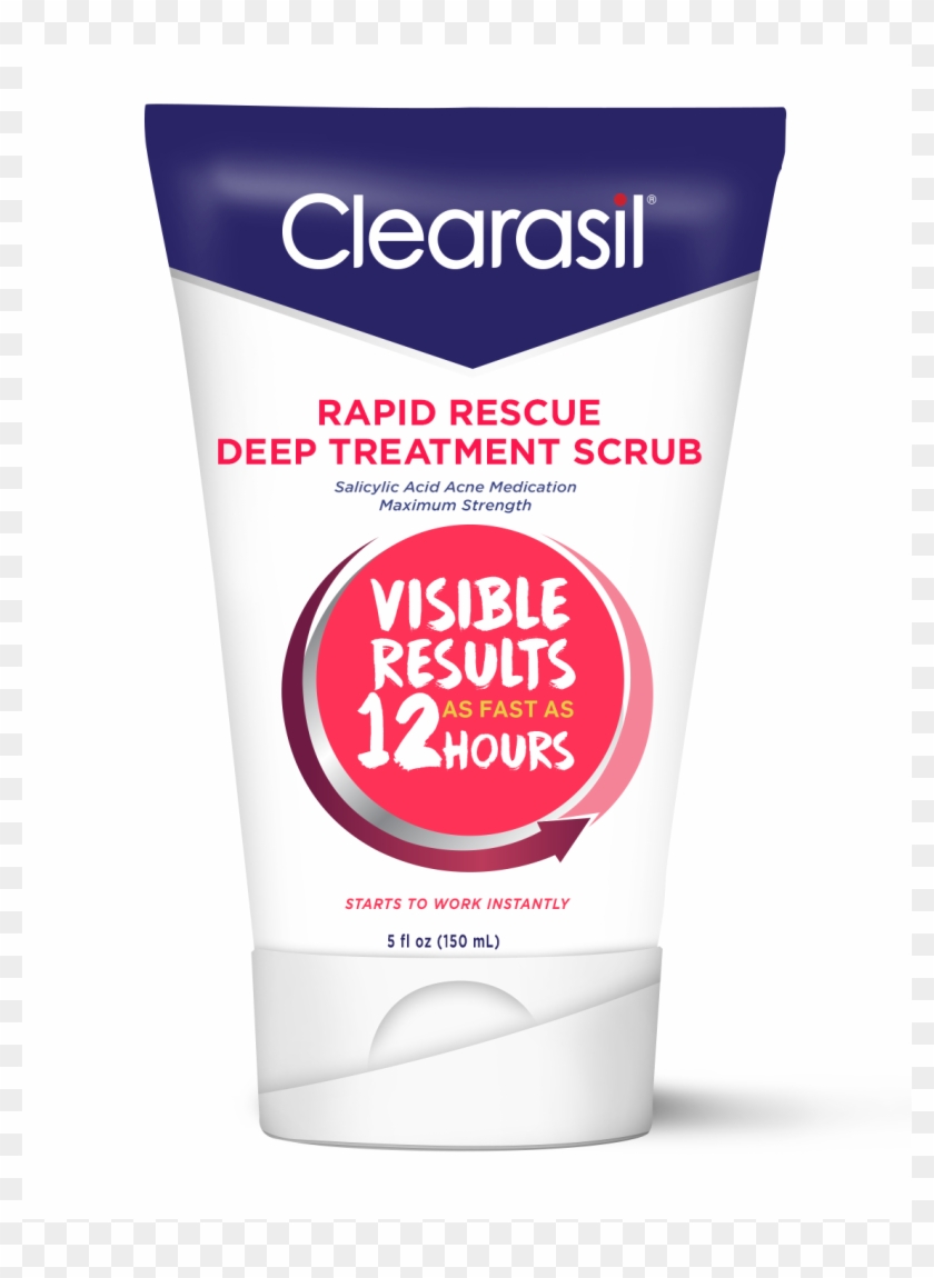 Clearasil Rapid Rescue Deep Treatment Wash Clipart #5851974