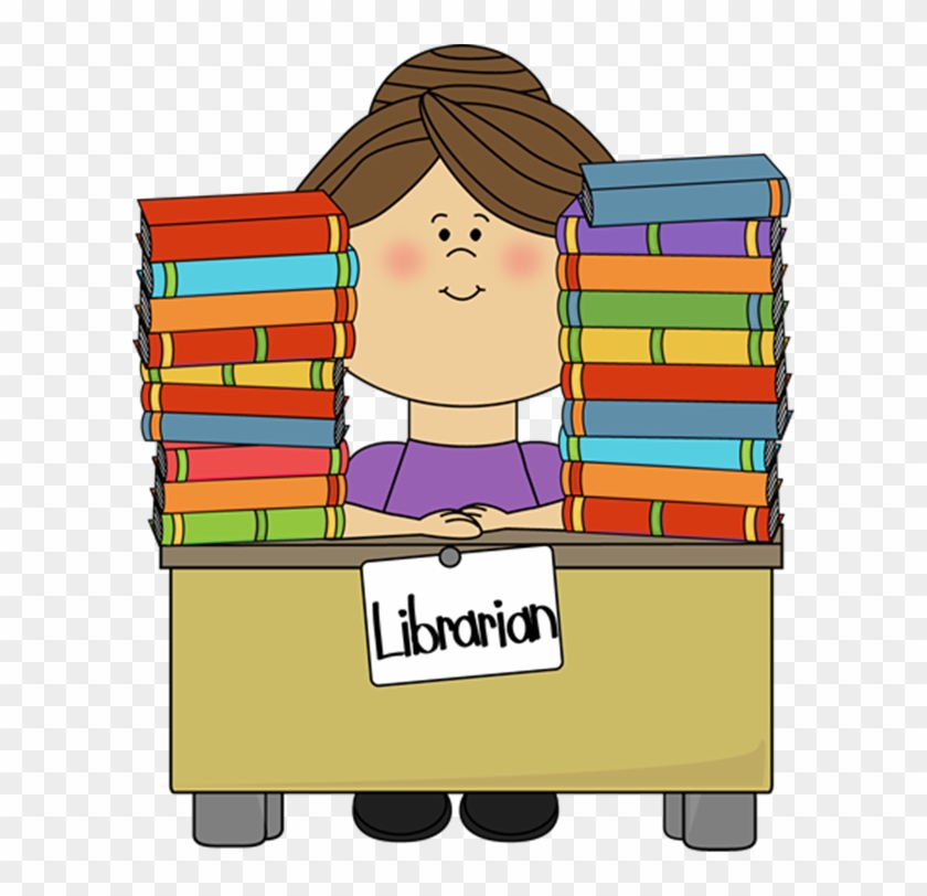 Day 1 - Library - Librarian Clipart - Png Download
