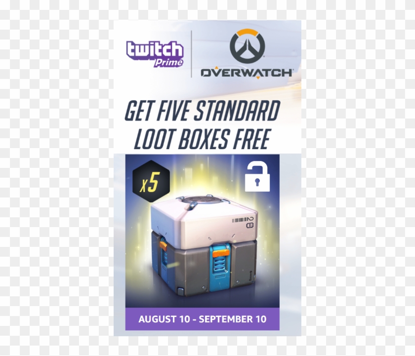 Boxes Digital Code Pc Ps Xbox One Ⓒ - Overwatch Free 10 Loot Boxes Code Clipart