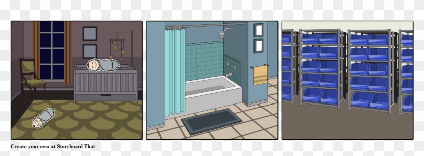 Elf Horror Movie - Girl Frozen In Solid Ice Clipart