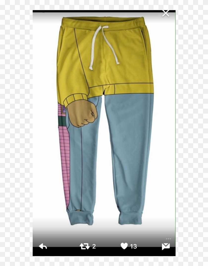 "arthur" Fist Meme Sweatpants On The Hunt - Arthur's Fist Clipart #5853715