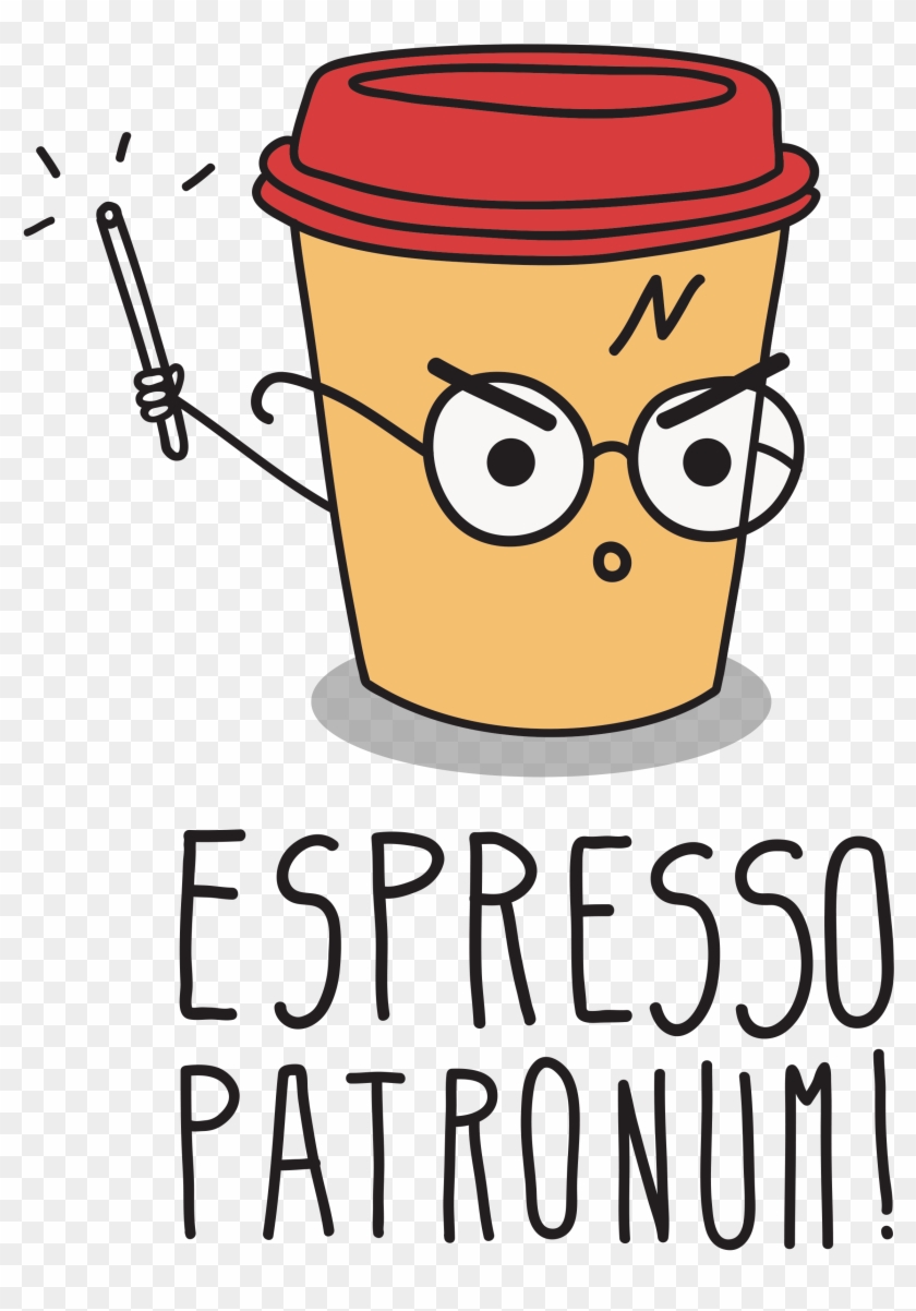 Espresso Patronum Harry Potter Fondo, Harry Potter - Harry Potter Espresso Patronum Clipart