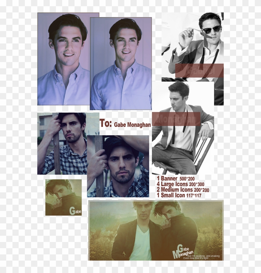 Milo Ventimiglia Photo Shoot Clipart #5853820