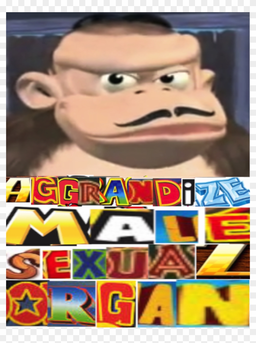Donkey Kong 64 The World Ends With You Mario Cartoon - Donkey Kong Country Expand Dong Clipart #5853987