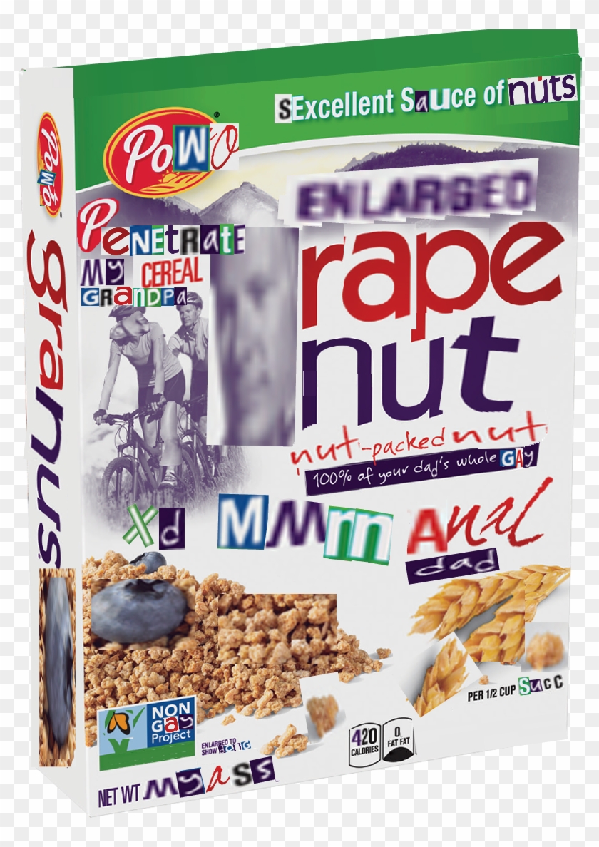 N U T Packed N U T - Breakfast Cereal Clipart #5854098