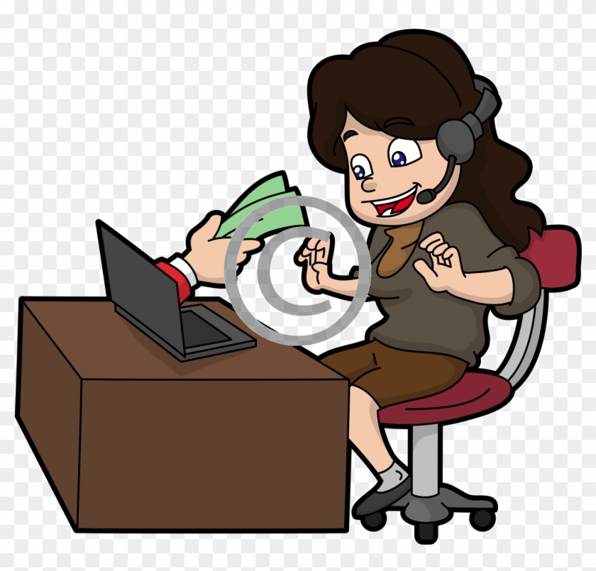 Make Money Online, How To Make Money, Earn Money Online, - Cartoon Clipart
