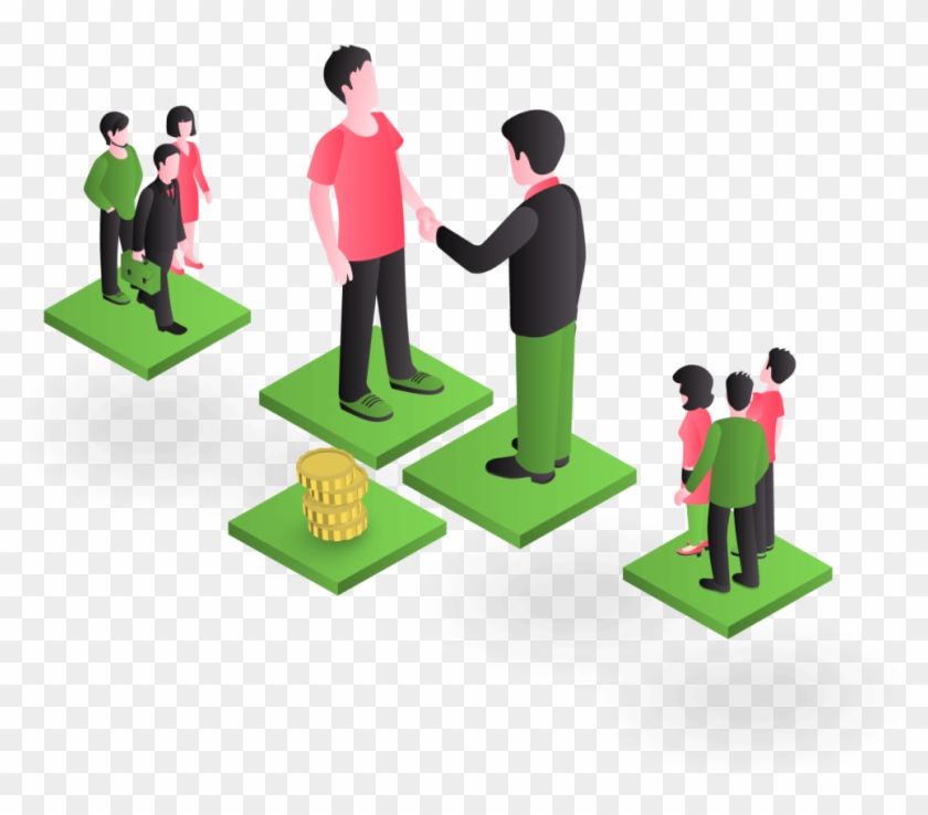 Save Money By Sharing The Risk - Illustration Clipart