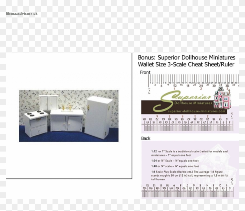 Online Cheap Dollhouse Miniature White Modern Kitchen - Dollhouse Clipart #5856080