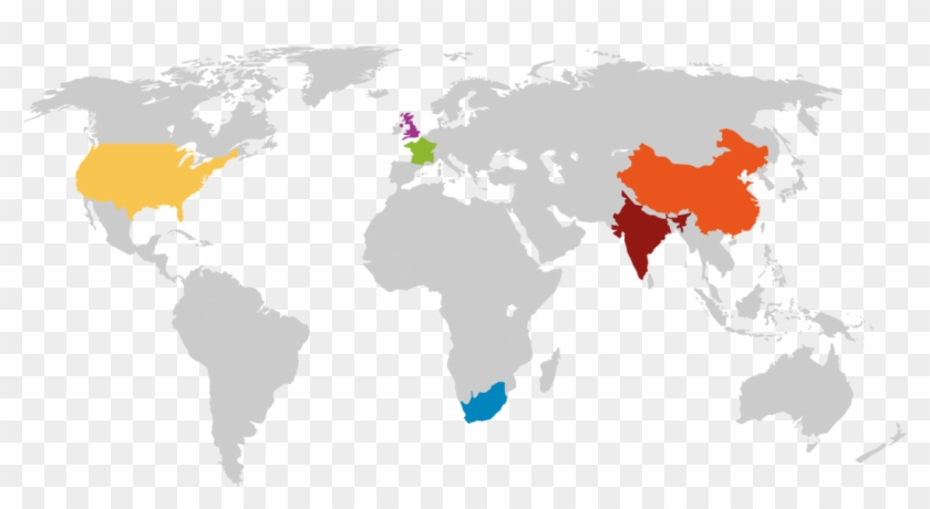 Wordmap Ebnow2 - Nigeria To Pakistan Map Clipart #5856413