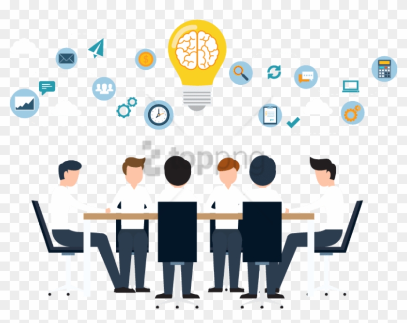 Free Png Team Png Png Image With Transparent Background - Technology In Business Png Clipart