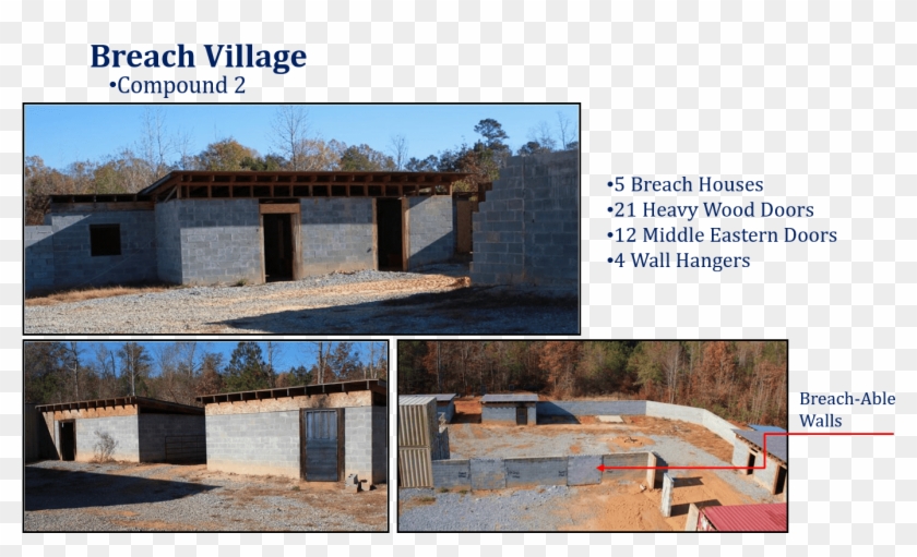 Breach Village Compound - Wall Clipart