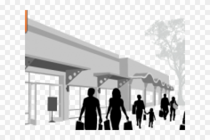 Retail Png Transparent Images - Commercial Building Clipart