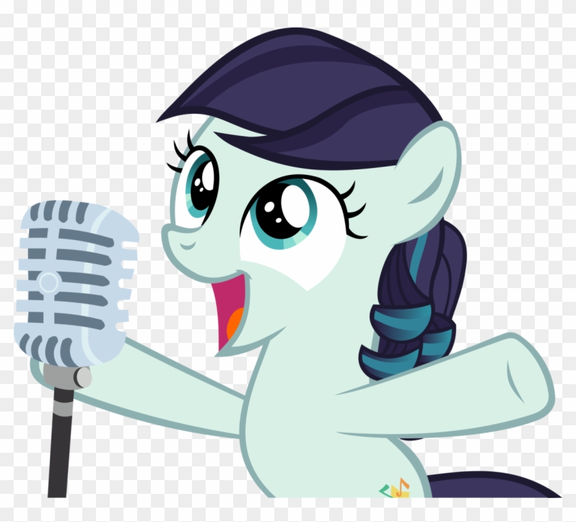 Singer Vector Open Mic - Singing Clipart