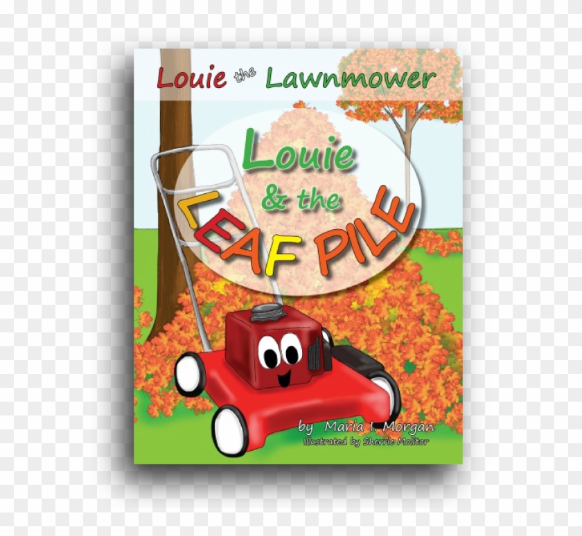Louie & The Leaf Pile - Lawn Clipart