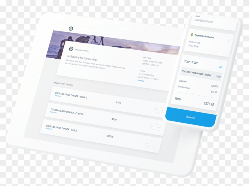 Best Practices For Adding Registration/ticketing To - Tablet Computer Clipart