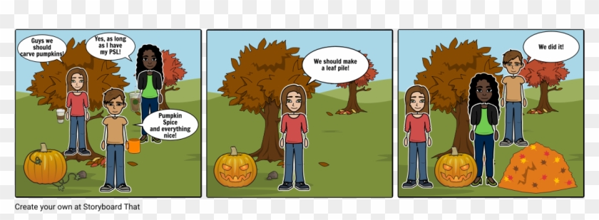 Fall Activites - Cartoon Clipart