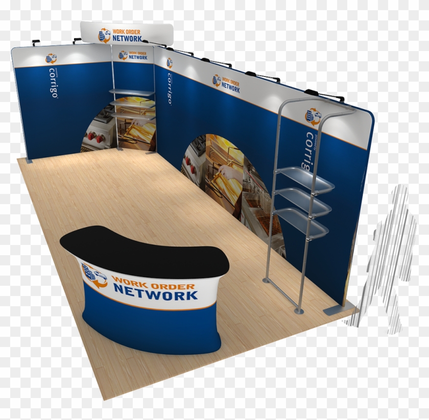 Modular Corner Display Kit - Banner Clipart