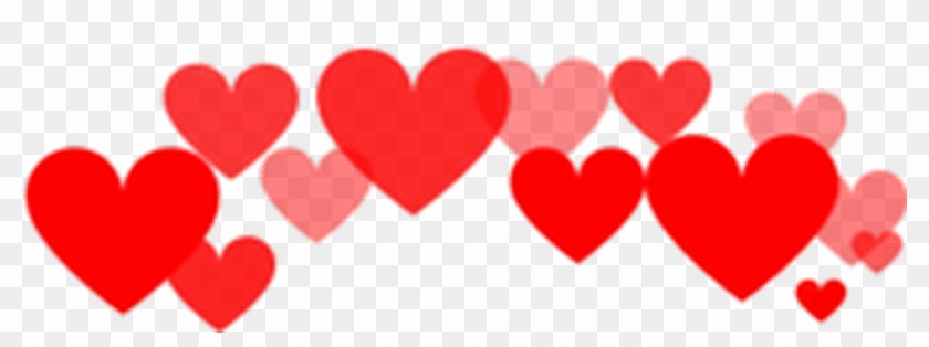 #love #hearts #crown #snapchat - Heart Booth Png Purple Clipart #5859391