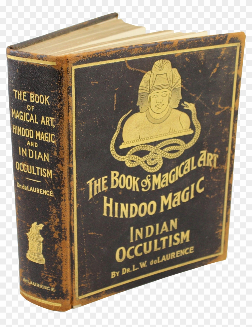 Rare Book Of Magical Art, Hindu Magic, Indian Occultism - Book Cover Clipart #5859922