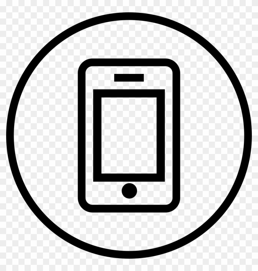 Iphone Outline Png - Icon Clipart #5859961