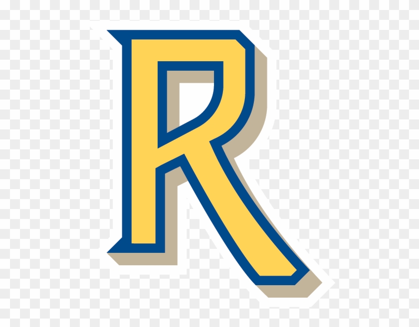 R Color With White Outline Clipart