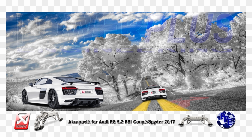 Akrapovič For Audi R8 Clipart