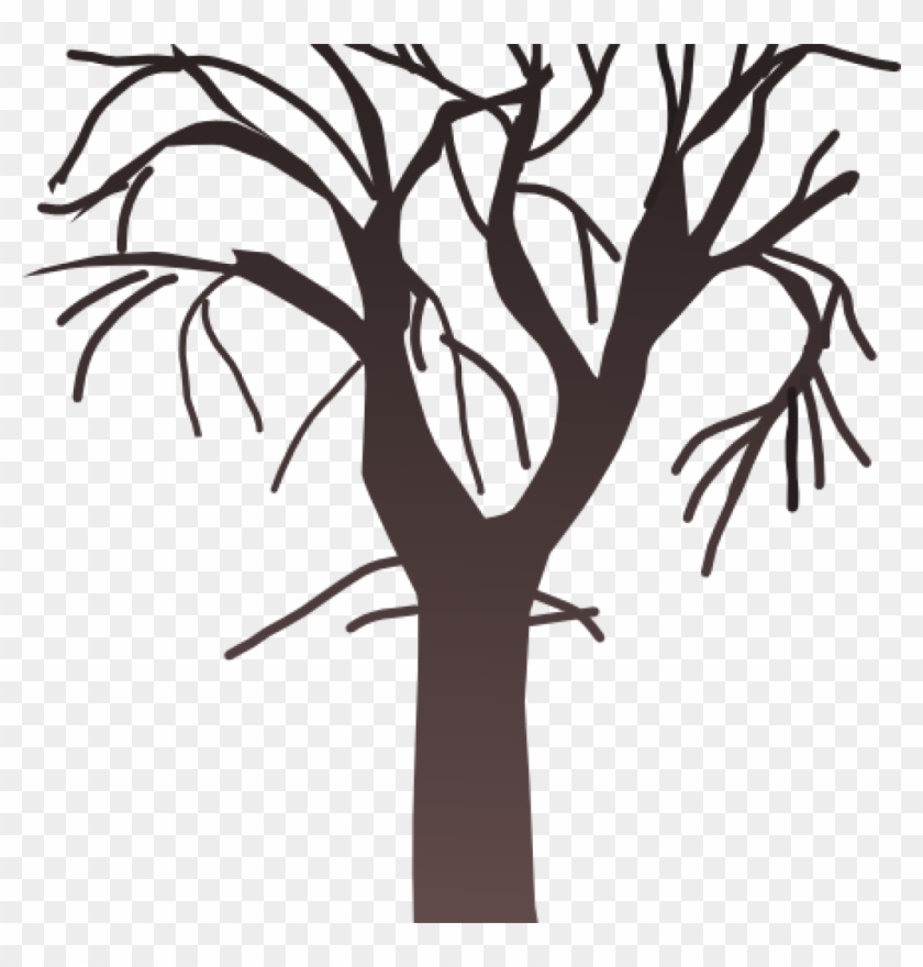 Leafless Tree Png - Clip Art Transparent Png #5860306