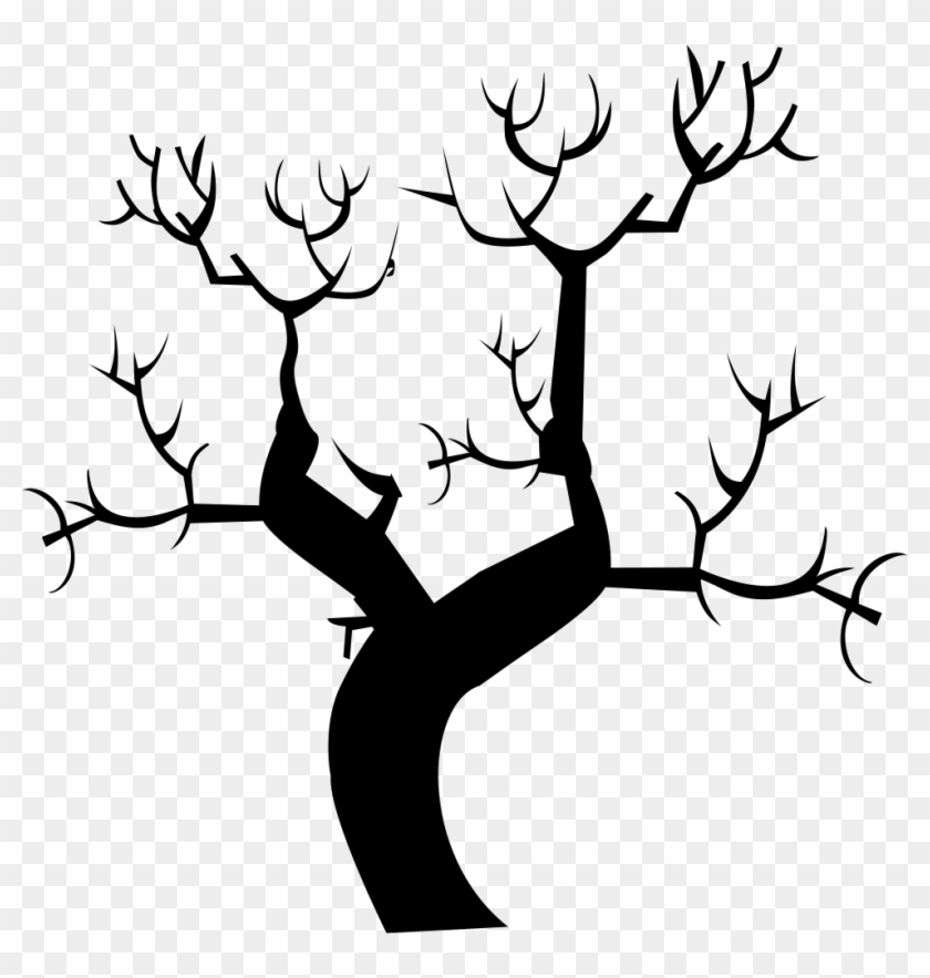Leafless Tree Comments - Tree Without Leaves Icon Clipart #5860353