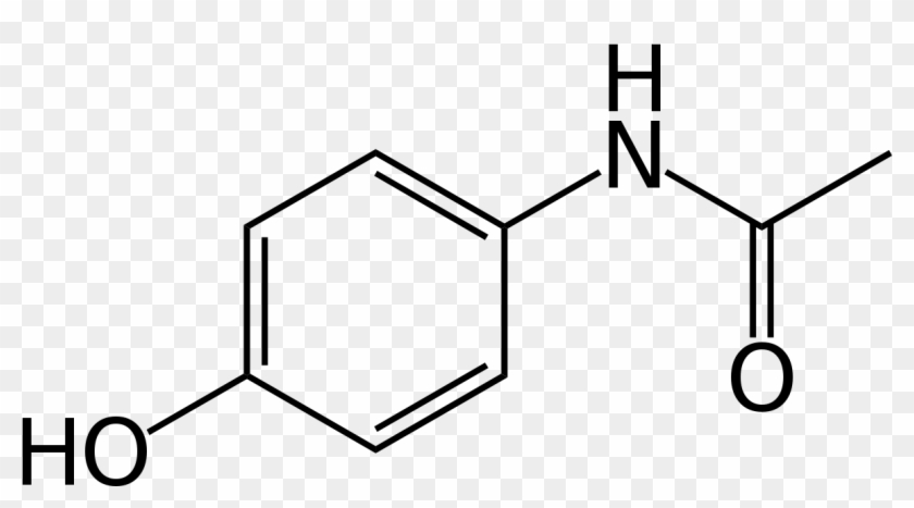 Paracetamol Structure Clipart #5860421