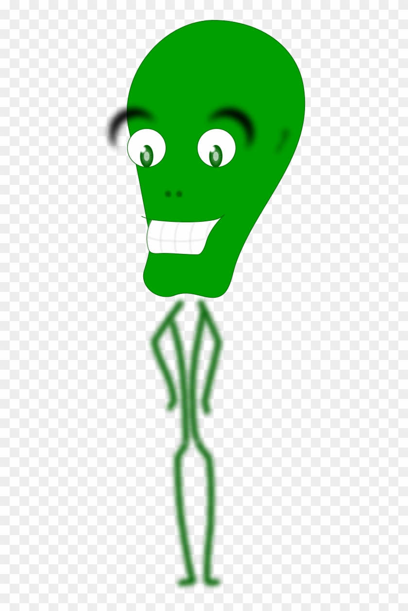 Alien Clipart By Egonpin - Scary Space Creature - Png Download