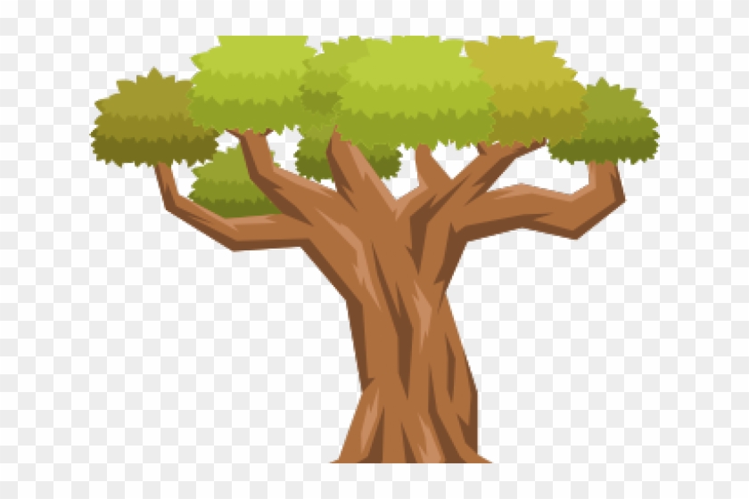 Trunk Clipart Leafless Tree - Trunk Clip Art - Png Download #5860712