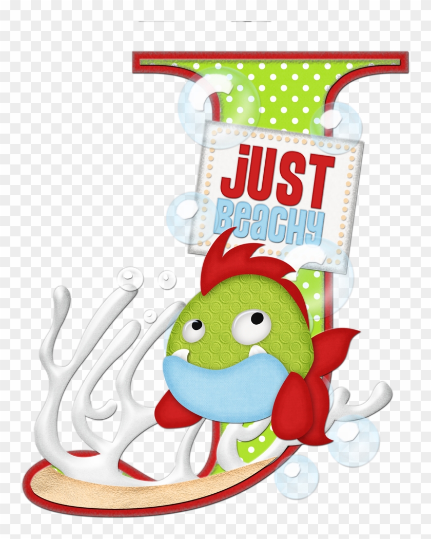 Download Alphabet Transparent Border Techflourish Ocean Clipart #5860801