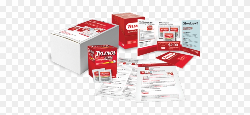 Tylenol® Cold & Flu Campaign - Tylenol Extra Strength Clipart #5861274