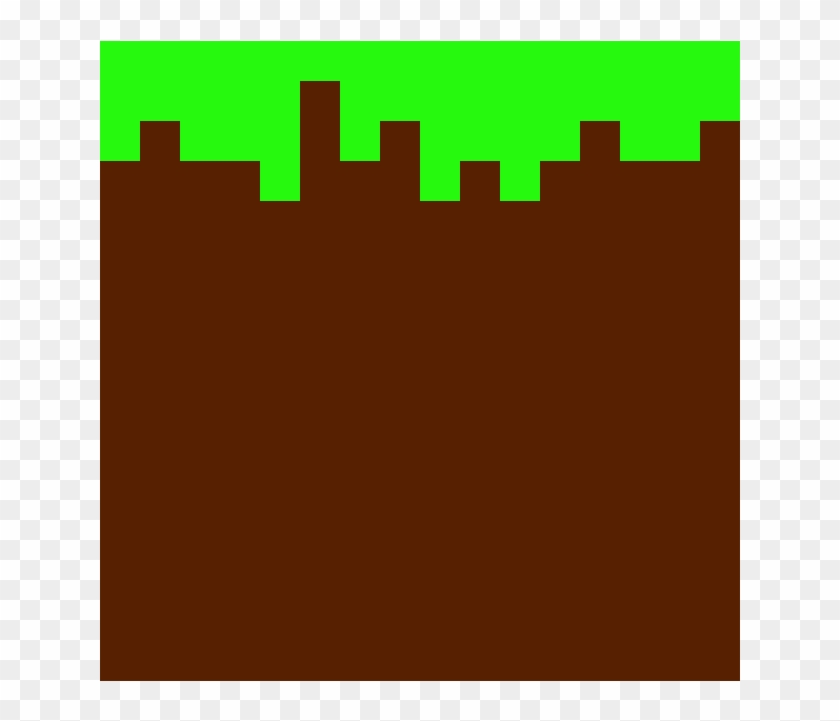 Grass Block - Orange Clipart