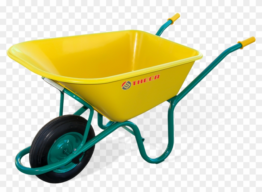 Carretilla De Fibra De Dos Ruedas Clipart