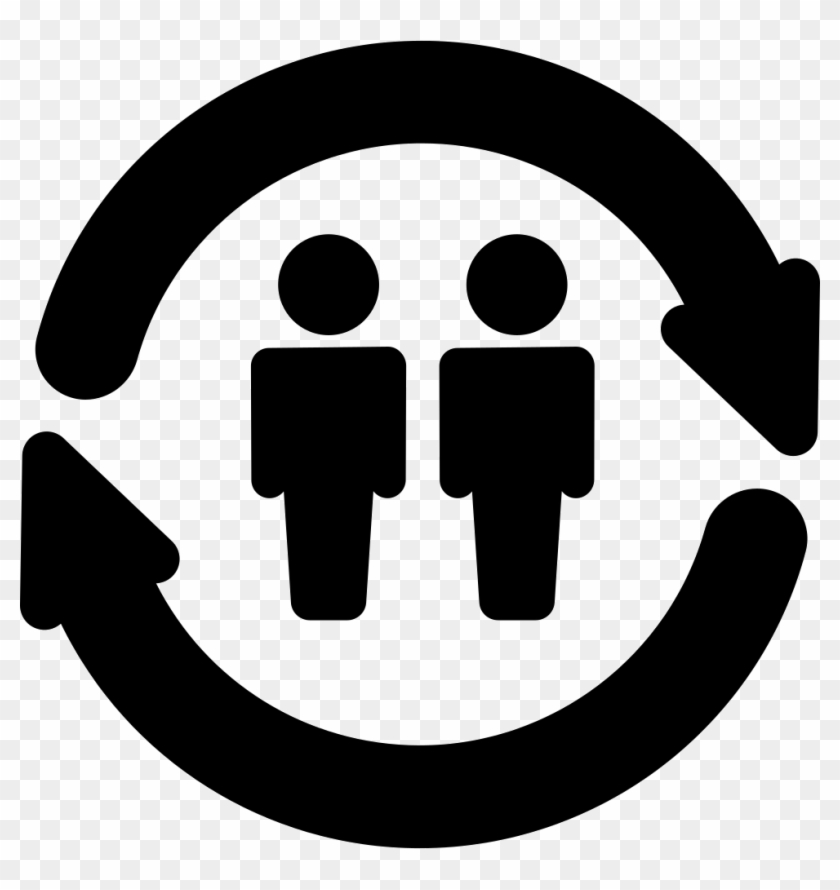 Refresh Button With Users Inside Comments - Creative Commons Nc Clipart