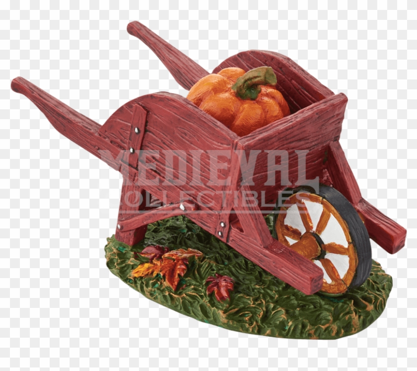 Harvest Fields Wheelbarrow - Wood Clipart