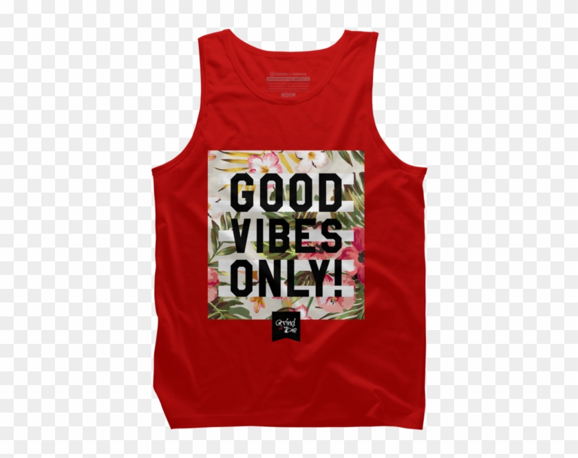 Good Vibes Only V2 - Active Tank Clipart #5862085