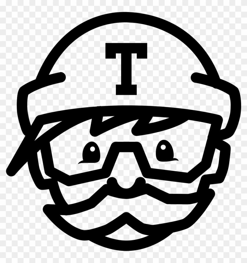 Helm Vector Mustache Man - Travis Ci Clipart