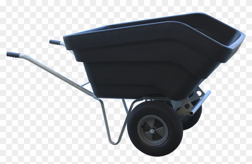 Two Wheeled Wheelbarrow Lv2 300 L - Wheelbarrow Clipart #5862129