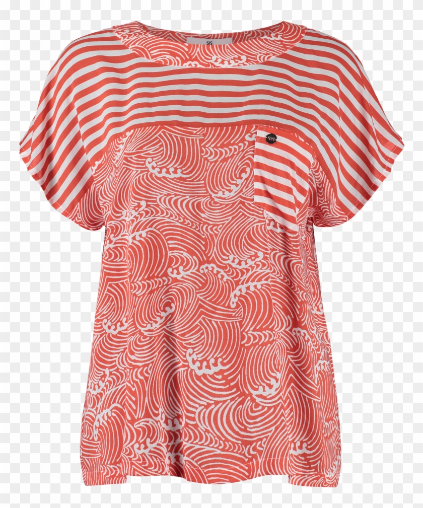 Red Wave Stripe - Carpet Clipart