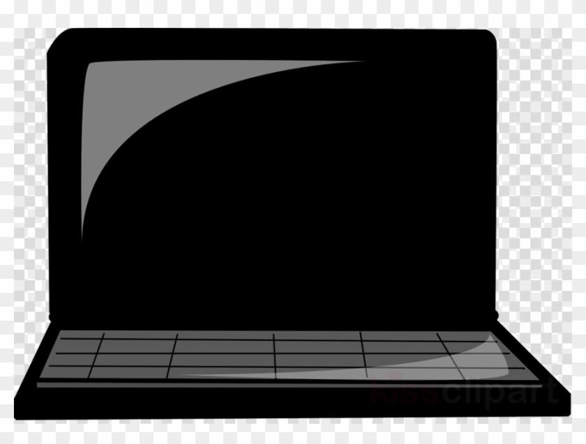 Computer Silhouette Png - Notebook Vetorizado Clipart