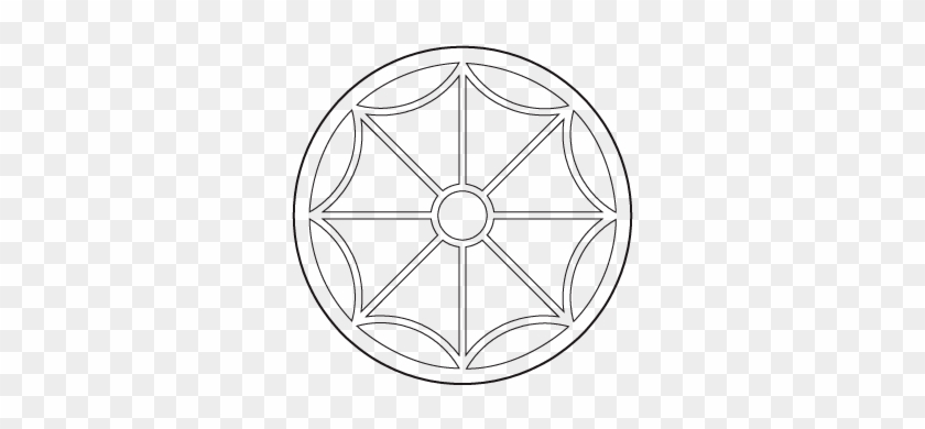 Scallops - Circle Clipart #5863649