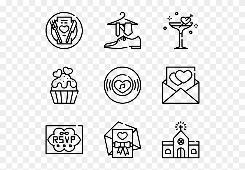 Wedding - Design Vector Icon Clipart