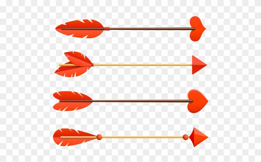 Cupid Arrow Png Picture - Cupid's Arrows Clipart (#5864238) - PikPng